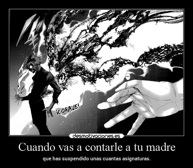 Cuando vas a contarle a tu madre -