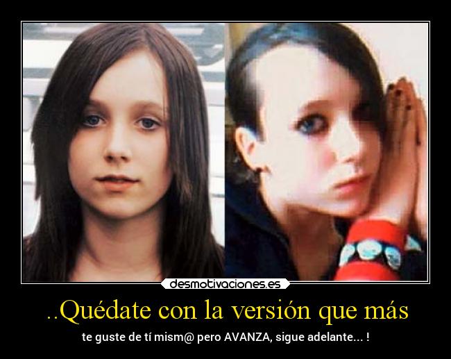 ..Quédate con la versión que más - 