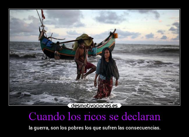 carteles problemas ricos desgraciados pobres hilda desmotivaciones