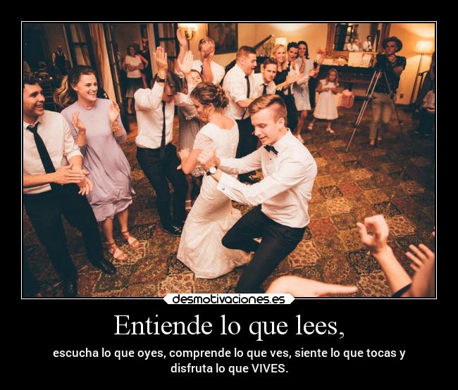 Entiende lo que lees, - 