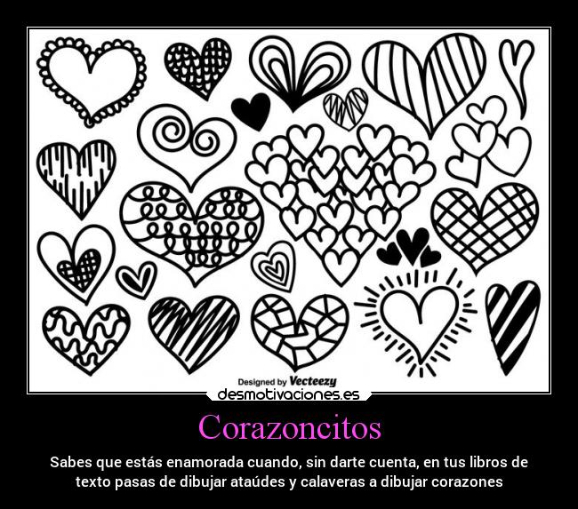 carteles amor corazon enamorada corazones gotica desmotivaciones
