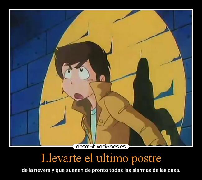 carteles anime comida lum desmotivaciones