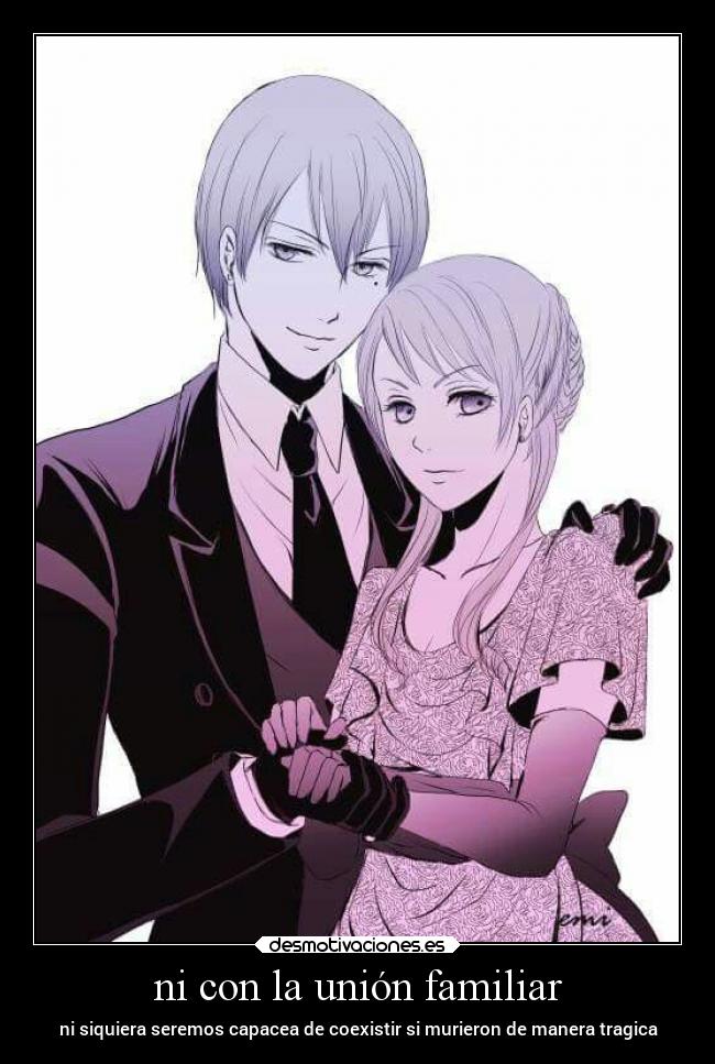 ni con la unión familiar - ni siquiera seremos capacea de coexistir si murieron de manera tragica