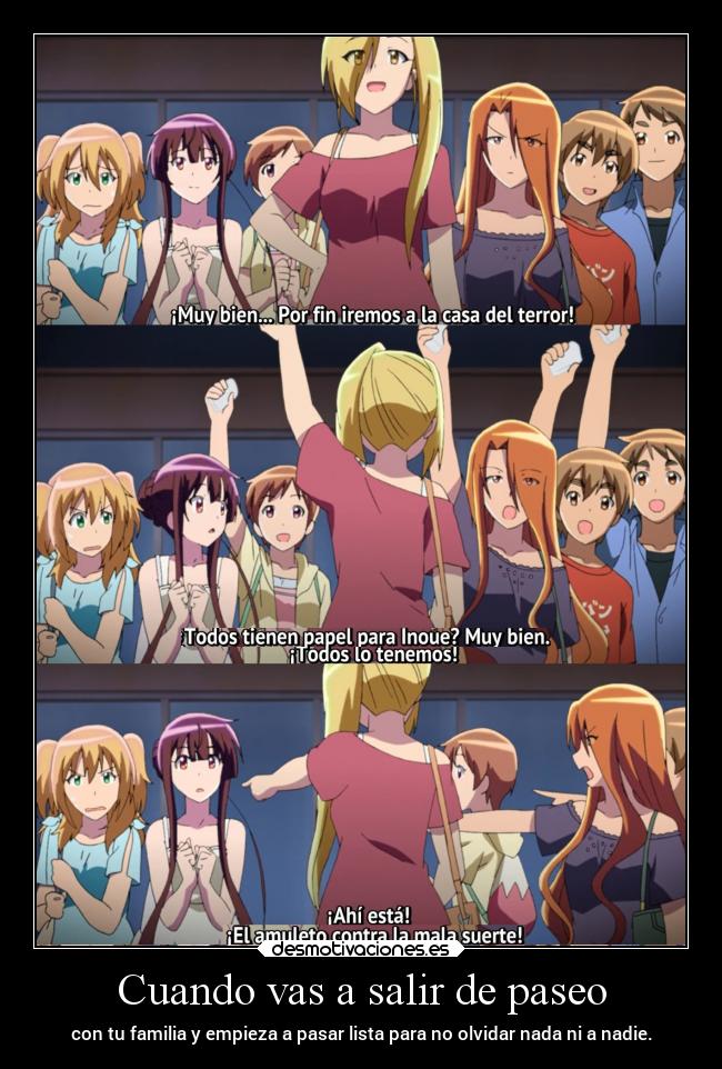 Cuando vas a salir de paseo - 