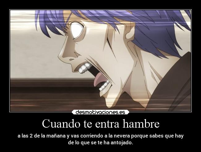 carteles anime humor comida raptorhunters harukaze erosekai tokyoghoulre tokyoghoul tsukiyama shuu desmotivaciones