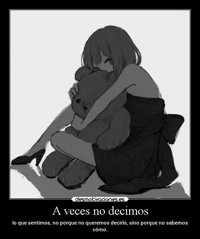 A veces no decimos -