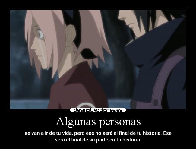 carteles anime vida tristeza naruto frases desmotivaciones