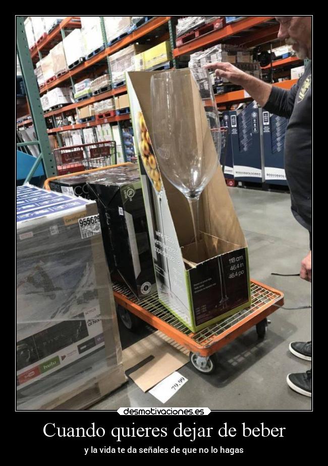 Cuando quieres dejar de beber -