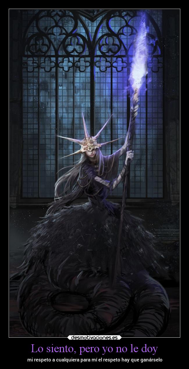 Lo siento, pero yo no le doy - 