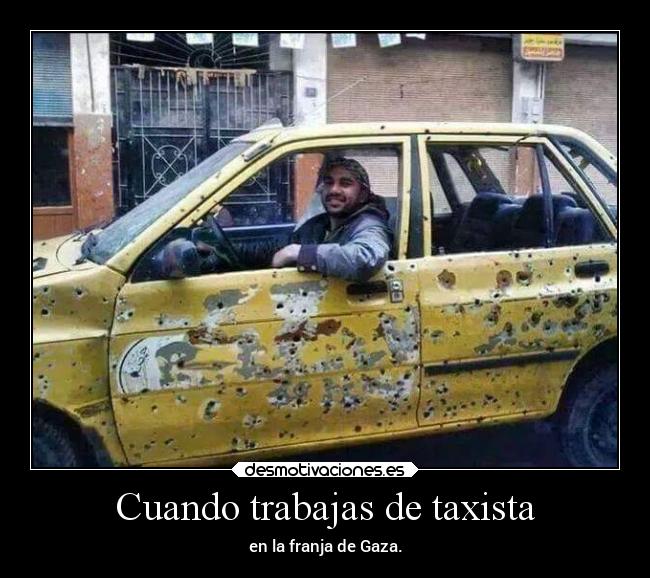 Cuando trabajas de taxista -