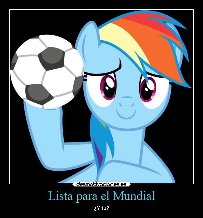 Lista para el Mundial - ¿Y tu?