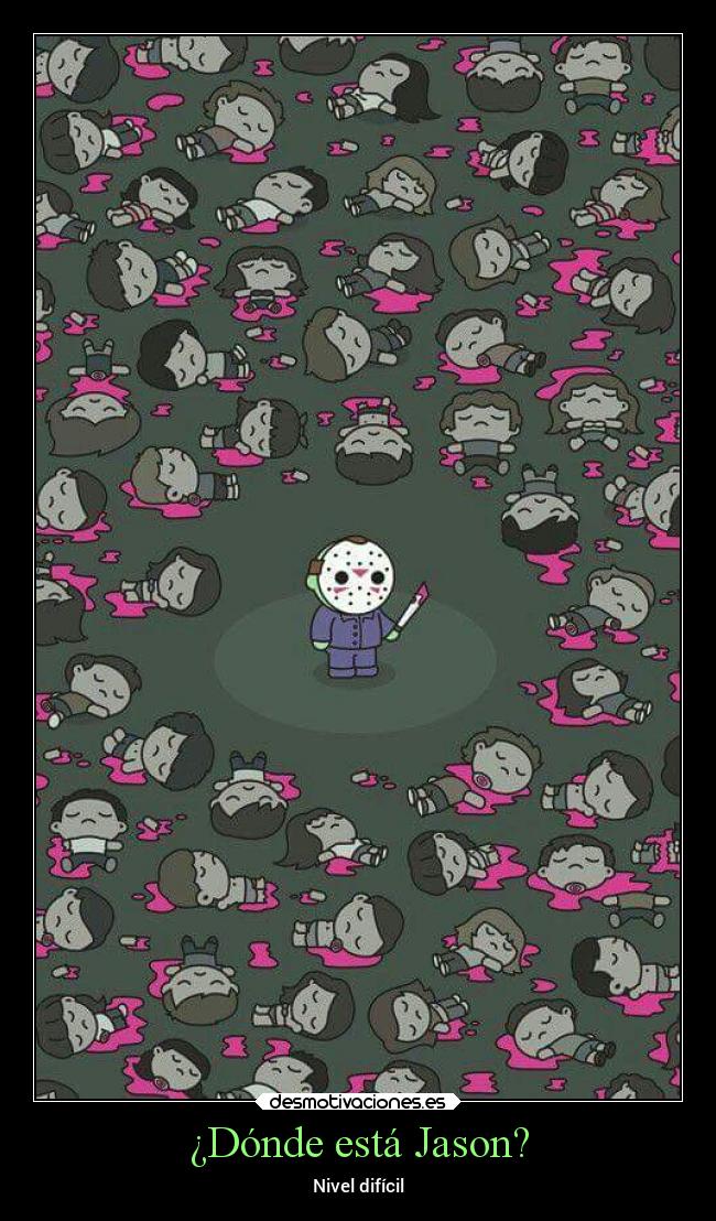 ¿Dónde está Jason? - Nivel difícil