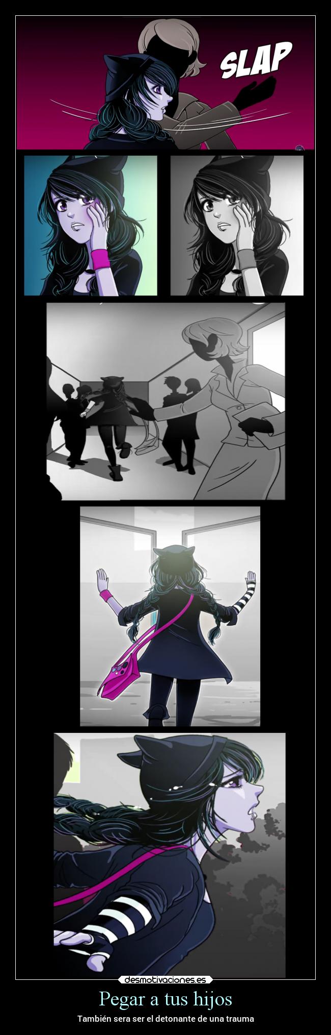 Pegar a tus hijos - También sera ser el detonante de una trauma