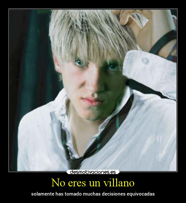 No eres un villano -