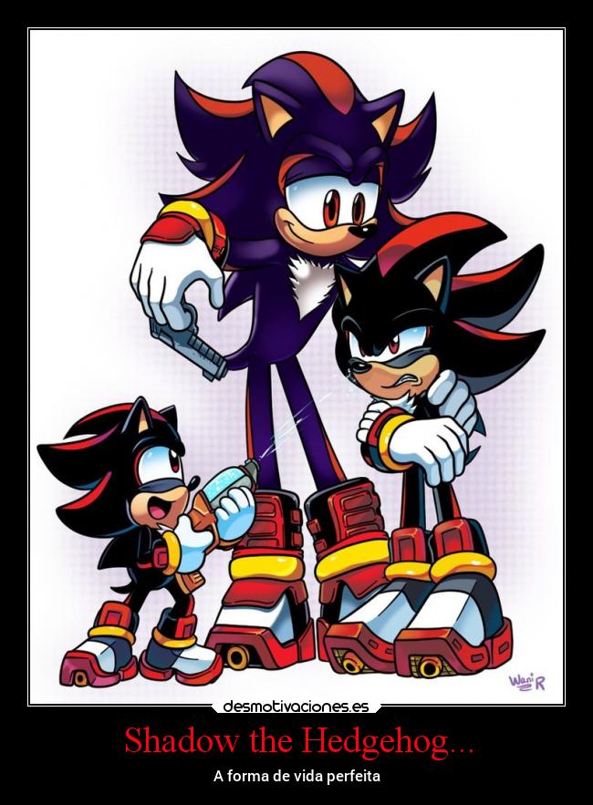 carteles amor shadow sonic sega desmotivaciones