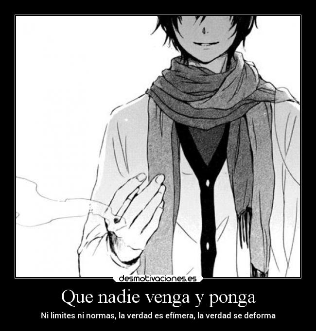 carteles anime desmotivaciones