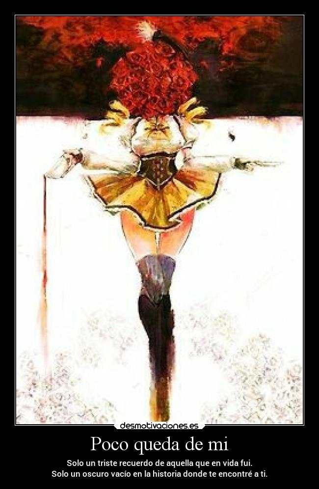 Poco queda de mi - 