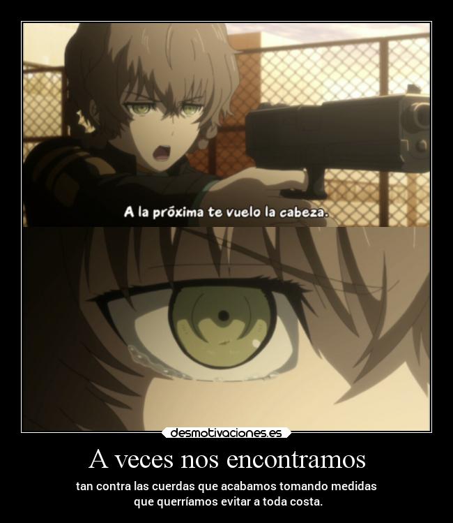 carteles anime vida mundo dolor raptorhunters harukaze erosekai steinsgate0 steinsgate suzuha okabe okarin desmotivaciones