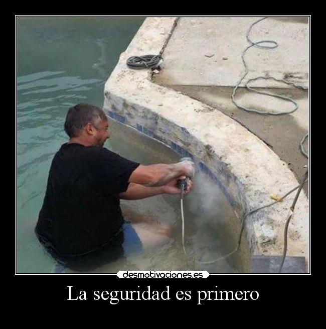 La seguridad es primero - 