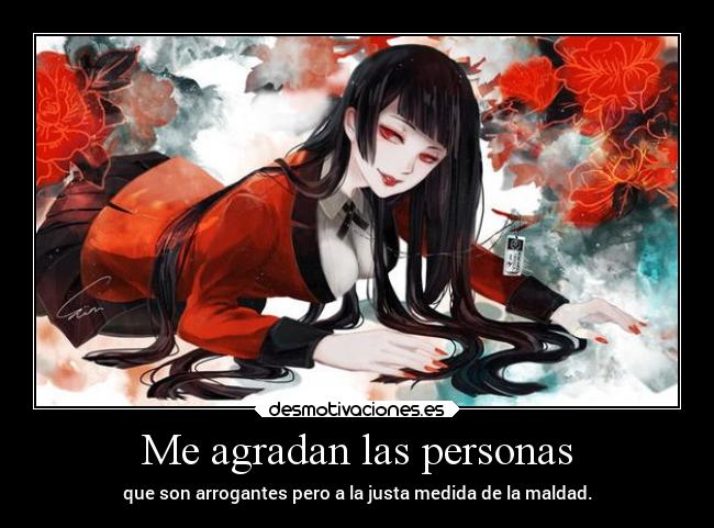 Me agradan las personas - 