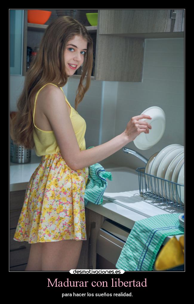 Madurar con libertad - para hacer los sueños realidad.