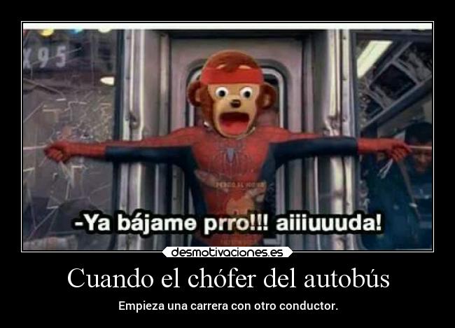 Cuando el chófer del autobús - 