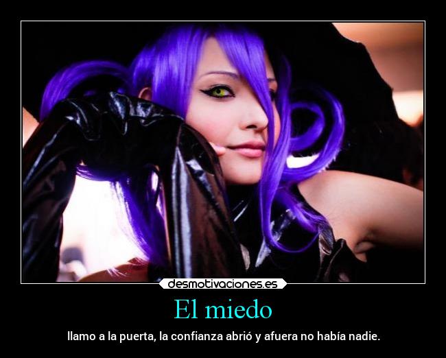 El miedo - 