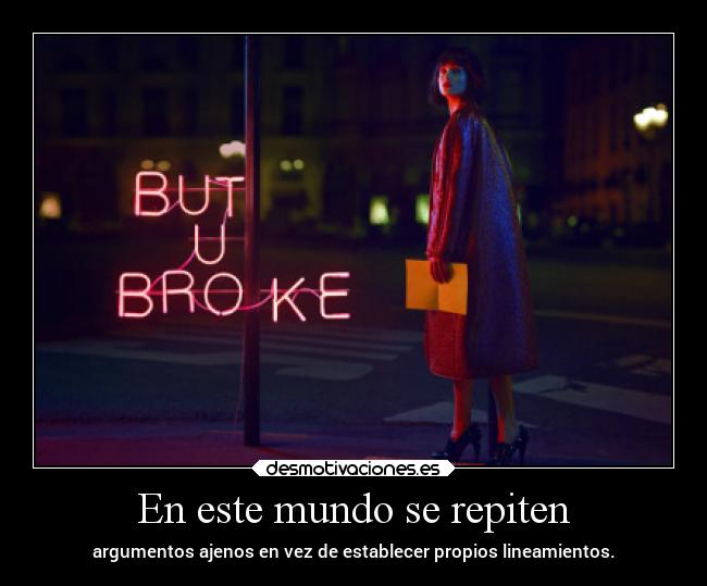 En este mundo se repiten - 