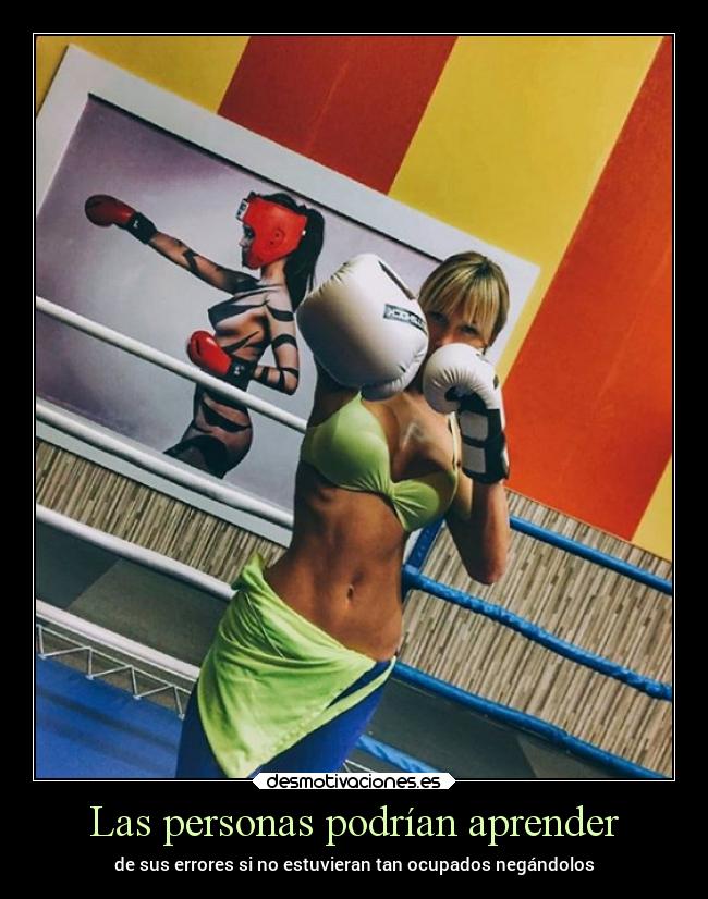 Las personas podrían aprender -