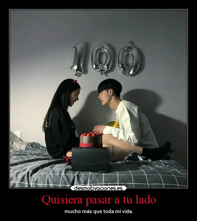 Quisiera pasar a tu lado - 