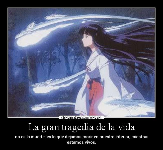 carteles vida anime vida frases desmotivaciones