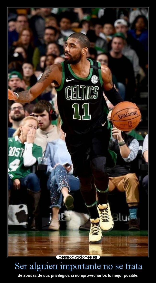 Ser alguien importante no se trata -