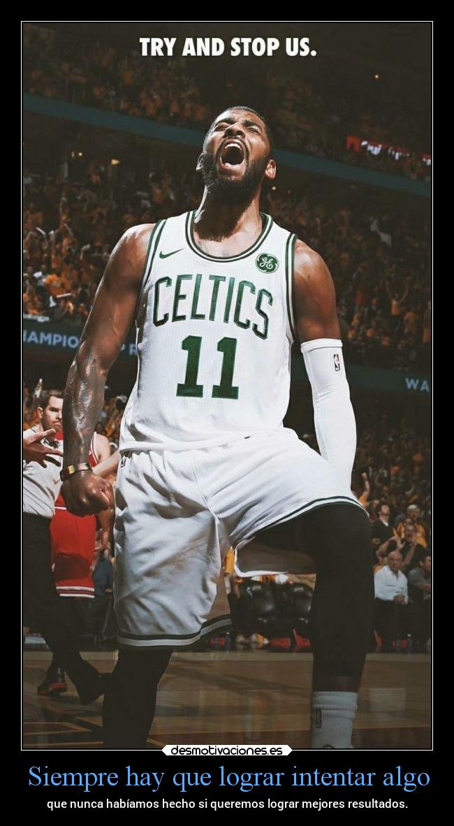 Siempre hay que lograr intentar algo -