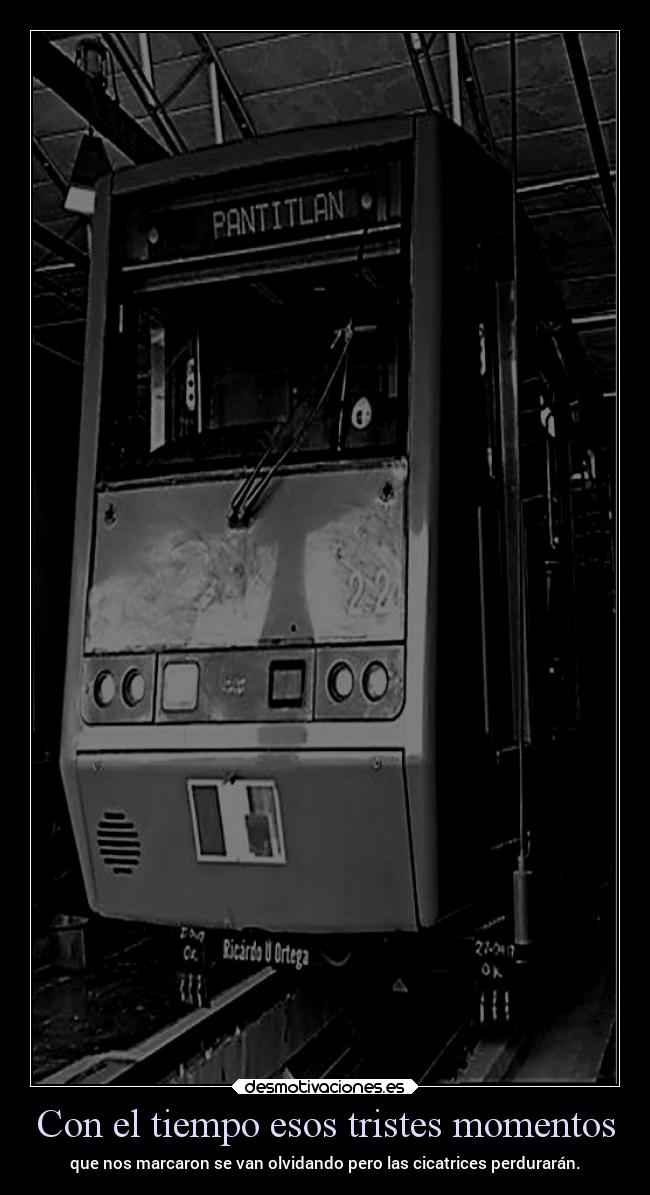 Con el tiempo esos tristes momentos - 