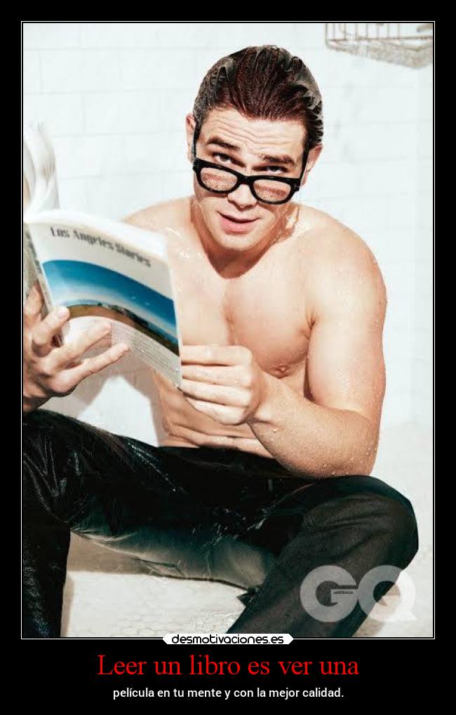 Leer un libro es ver una - 