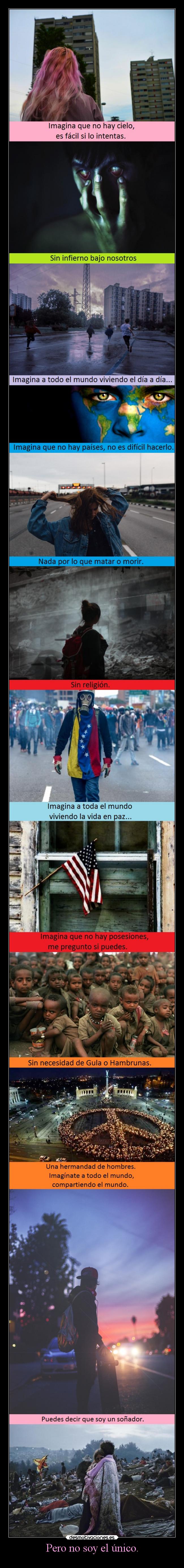 carteles vida minimilhouse venezuela imagine jhonlennon desmotivaciones
