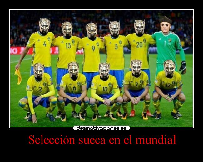 Selección sueca en el mundial -