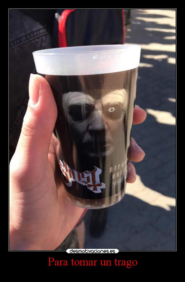 Para tomar un trago -