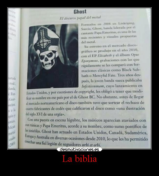 La biblia -