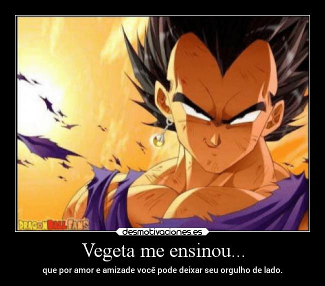 Vegeta me ensinou... - 