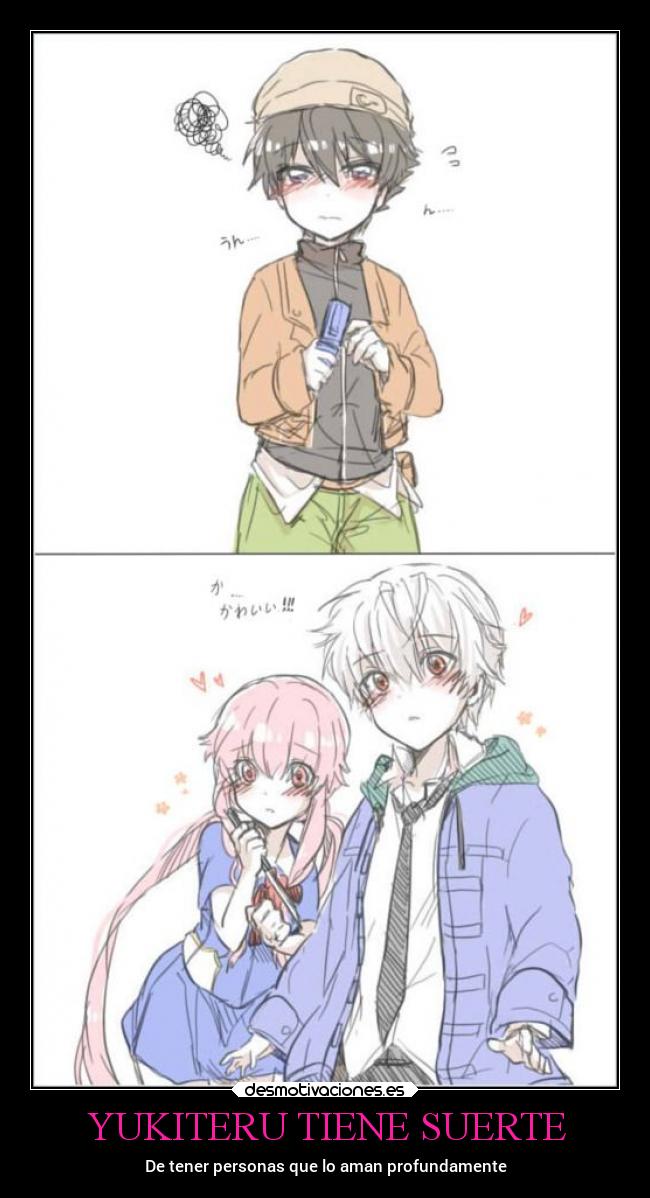 YUKITERU TIENE SUERTE - De tener personas que lo aman profundamente
