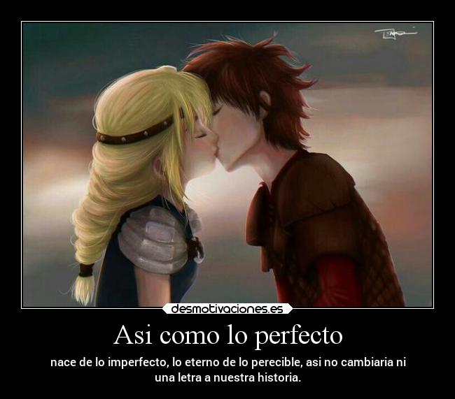 Asi como lo perfecto -