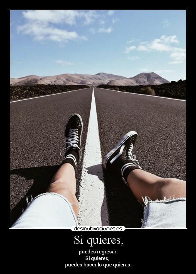 Si quieres, - 