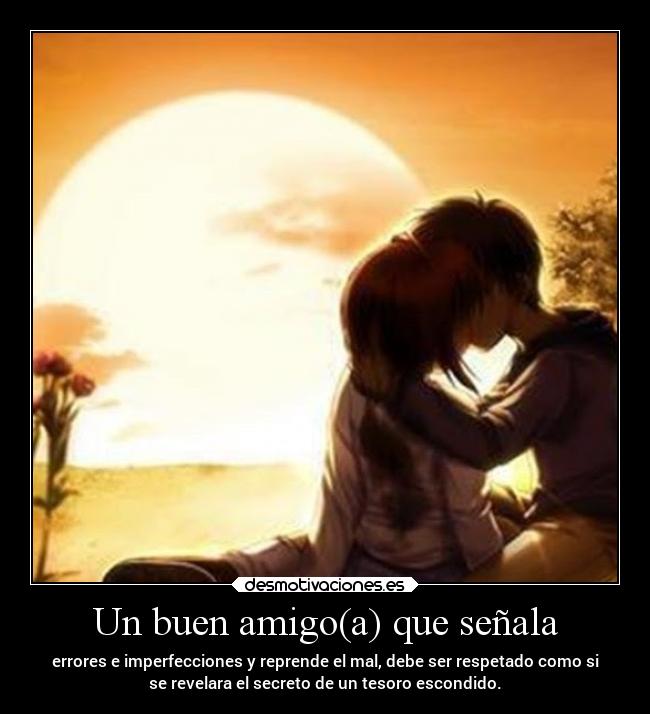 Un buen amigo(a) que señala - 
