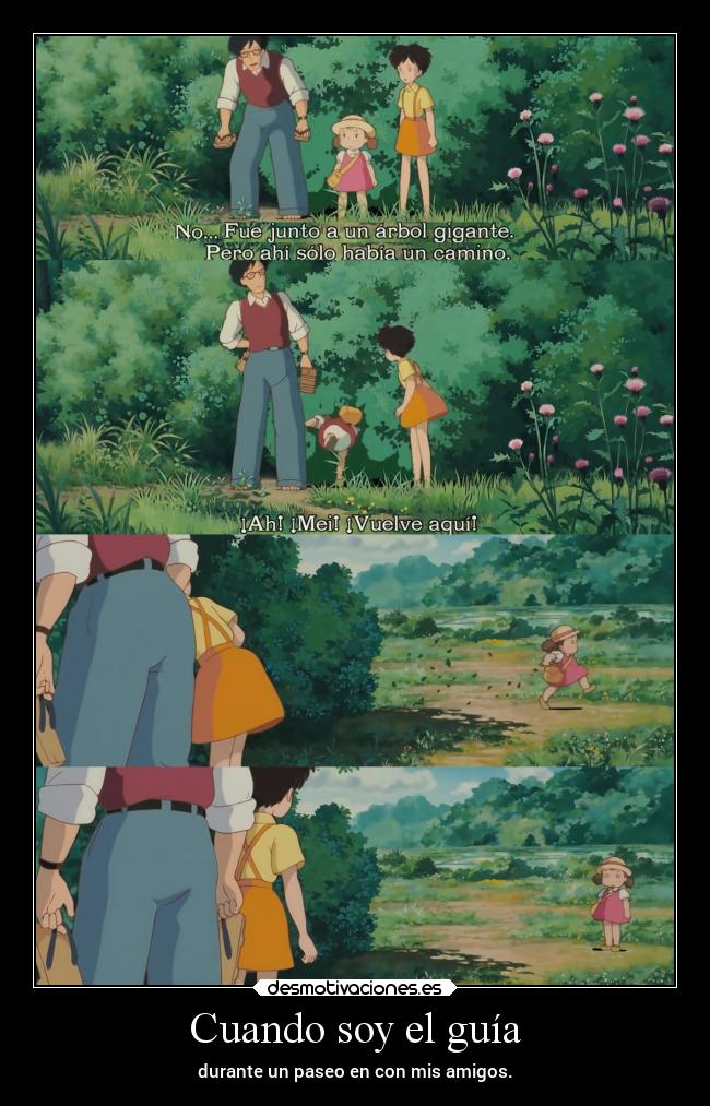 Cuando soy el guía - 