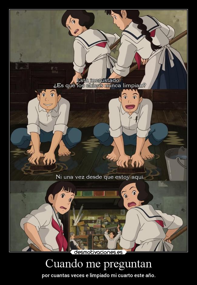 carteles anime casa cuarto raptorhunters preguntar erosekai desmotivaciones