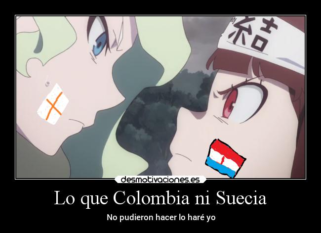 Lo que Colombia ni Suecia -