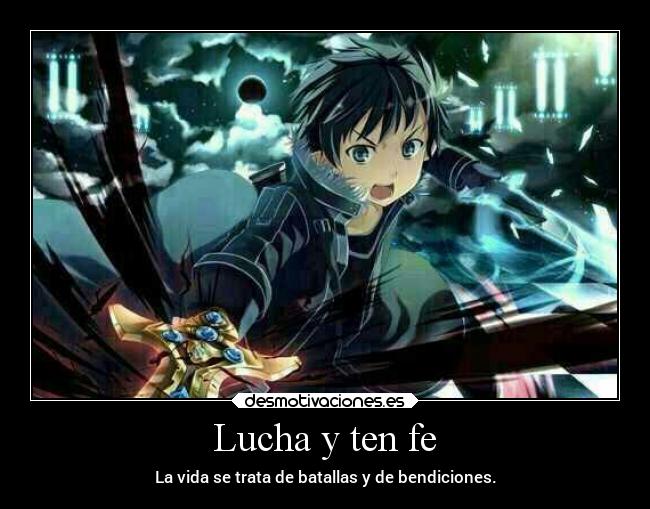 Lucha y ten fe - 