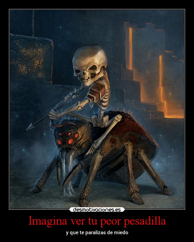 Imagina ver tu peor pesadilla - y que te paralizas de miedo