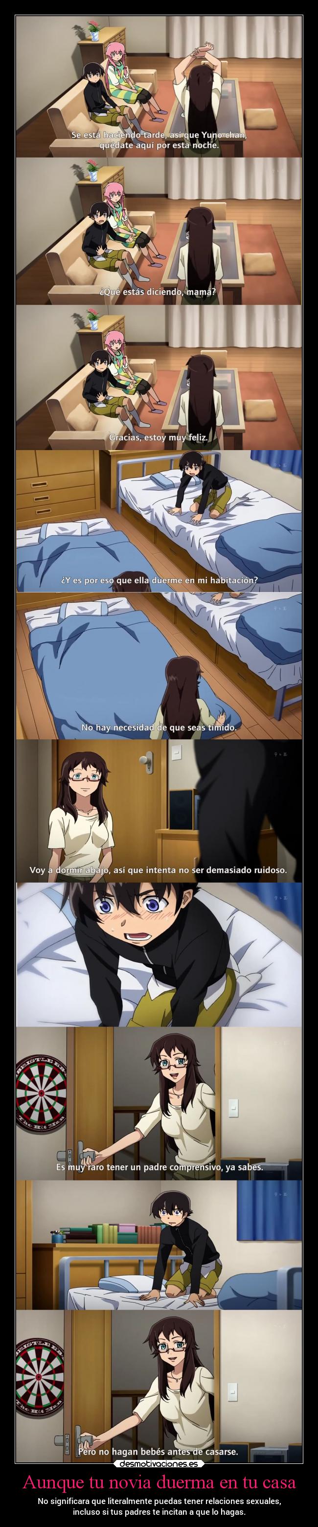 carteles casa anime familia desmotivaciones